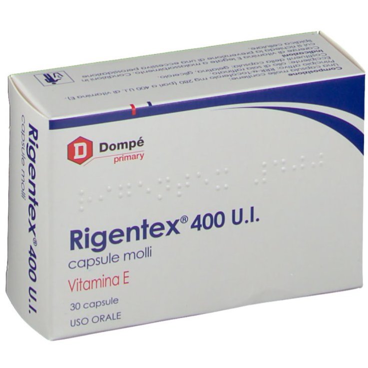 RIGENTEX 30 CAPSULE MOLLI 400UI RIGENTEX 30 CAPSULE MOLLI 400UI