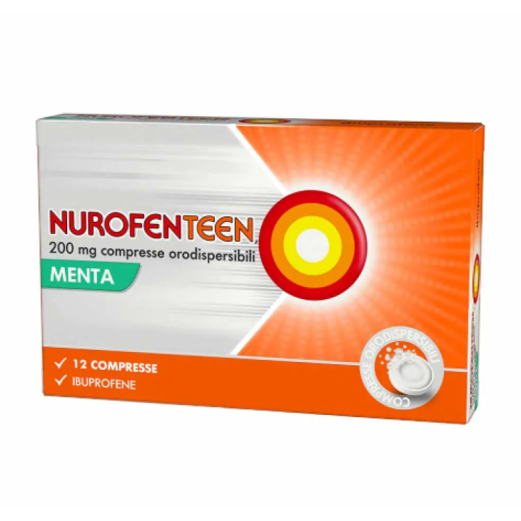NUROFENTEEN 12CPR ORODISPERSIBILI 200MG M