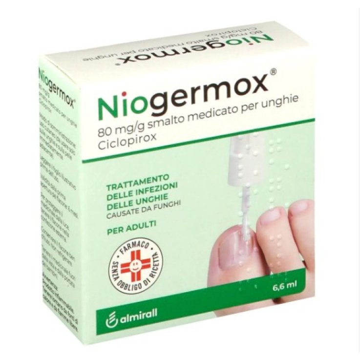 NIOGERMOX*SMALTO UNGHIE 6,6ML