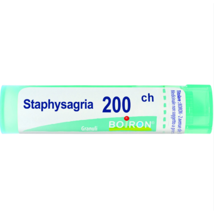STAPHYSAGRIA BOIRON 200CH GR 4G STAPHYSAGRIA BOIRON 200CH GR 4G