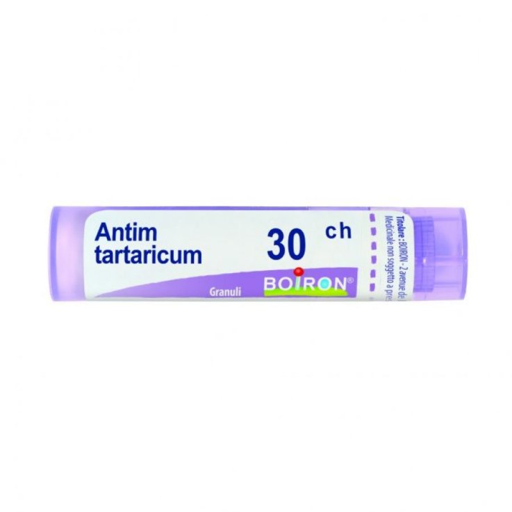 ANTIMONIUM TARTARICUM BOIRON 30CH GR 4G ANTIMONIUM TARTARICUM BOIRON 30CH GR 4G