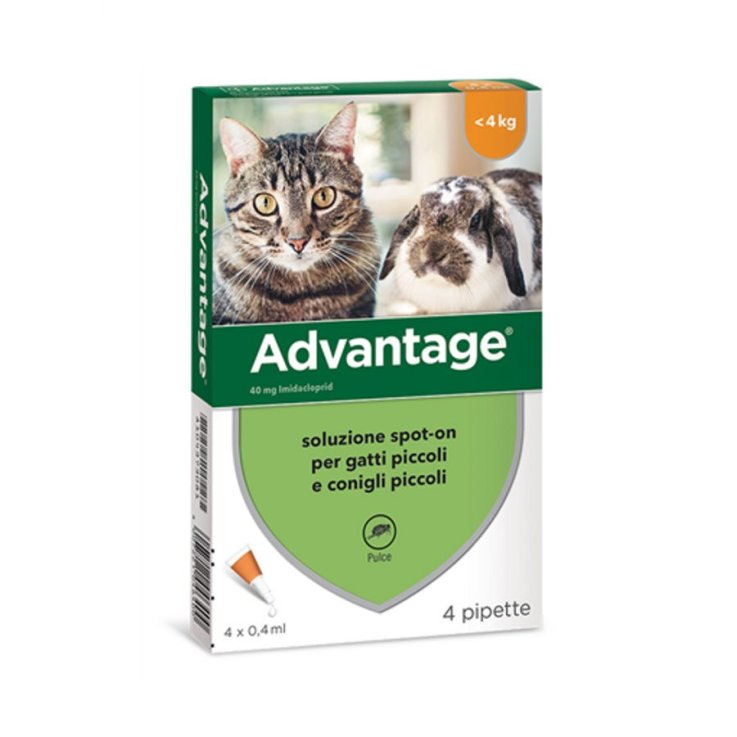 ADVANTAGE 4PIP 0,4ML SPOTON