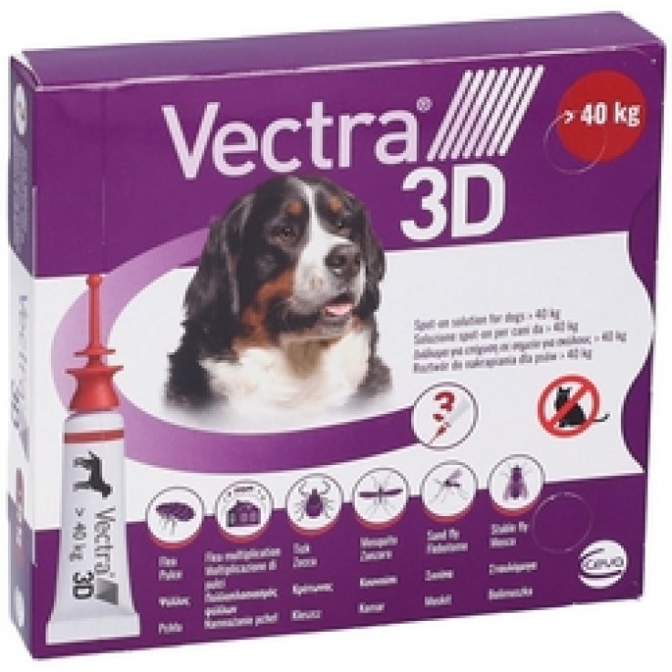 VECTRA 3D 3PIP >40KG ROSSO