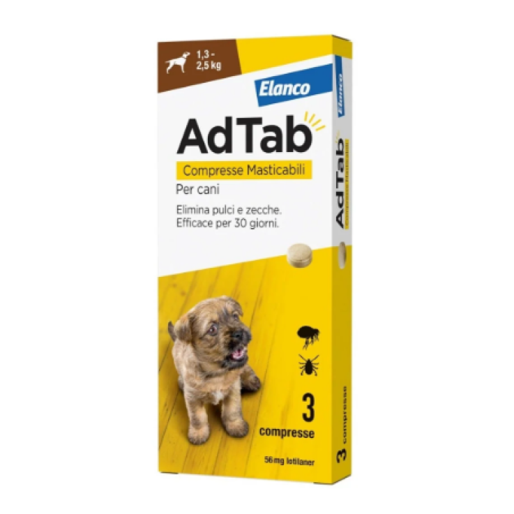 ADTAB 3CPR 56MG CANI 1,3-2,5KG