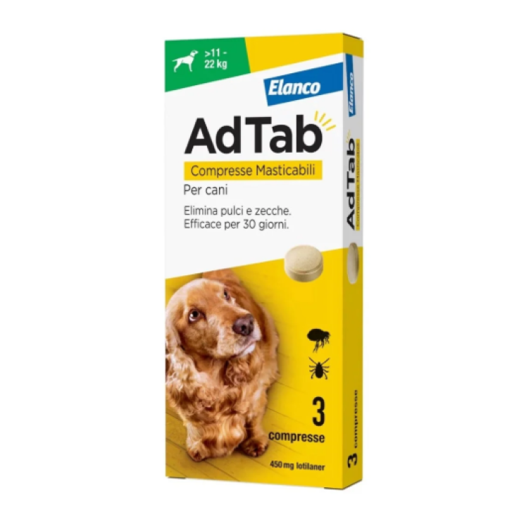 ADTAB 3CPR 450MG CANI 11-22KG