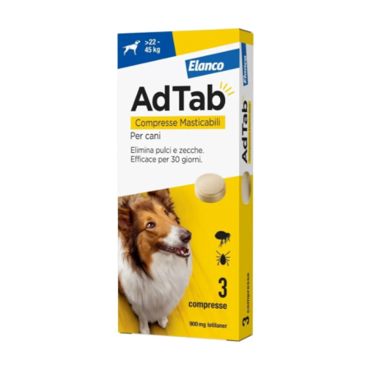 ADTAB 3CPR 900MG CANI 22-45K