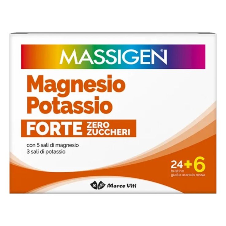 Massigen Magnesio e Potassio Forte Zero Zuccheri