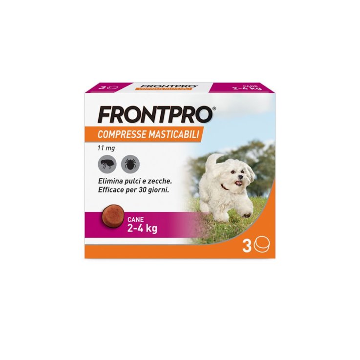 Frontpro*3cpr 2-4kg 11,3mg