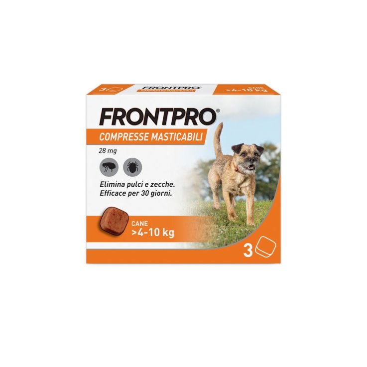 Frontpro*3cpr 4-10kg 28,3mg