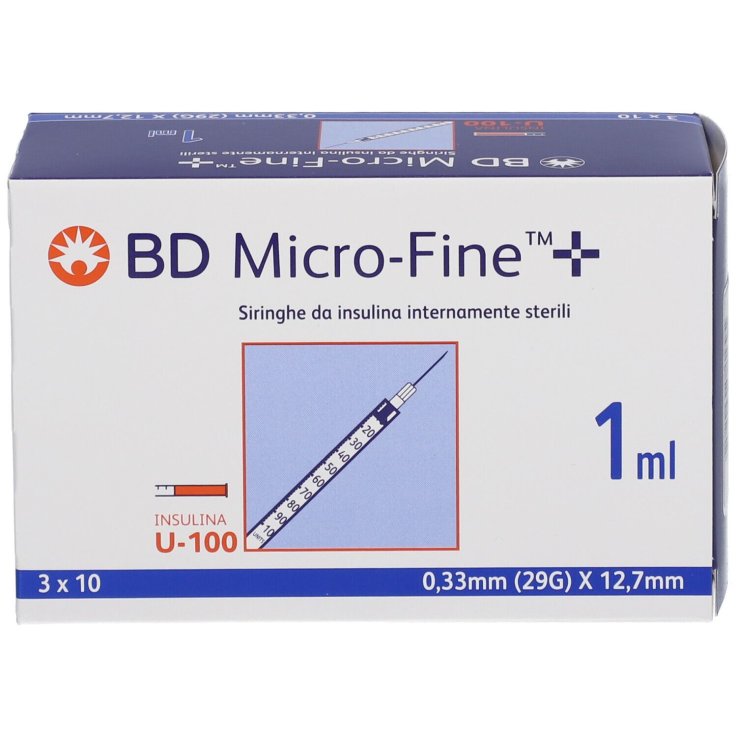 SIRINGHE INSULINA BD MICRO-FINE 1ML G29 30PZ