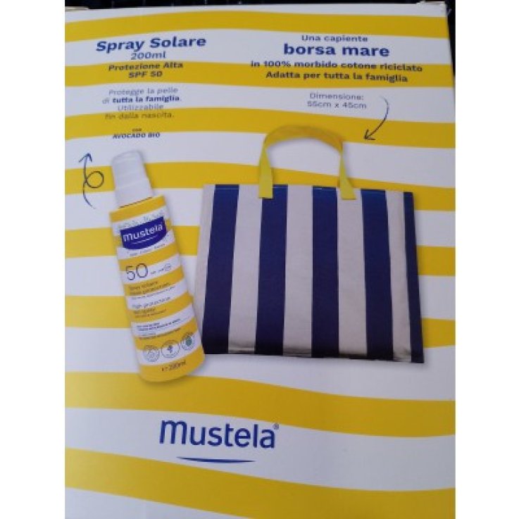 MUSTELA SPRAY SOLARE+BORSA MAR