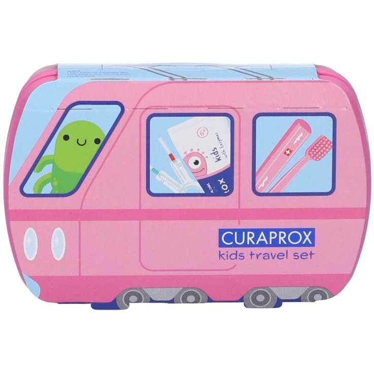 CURAPROX TRAVEL SET KIDS  ROSA