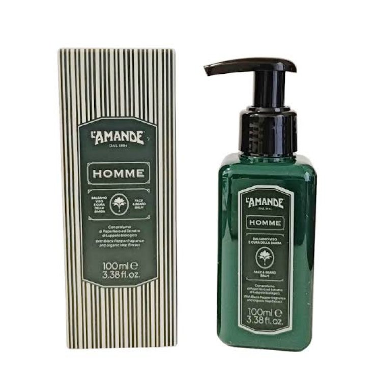 L'AMANDE HOMME BALSAMO VISO & BARBA