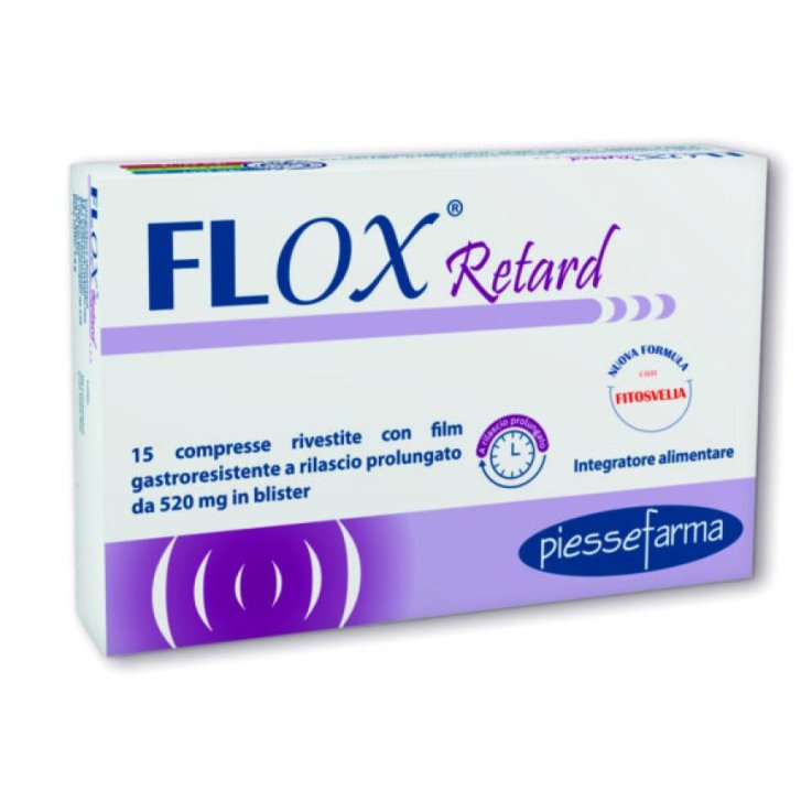 FLOX RETARD 15CPR GASTRORESISTENTE