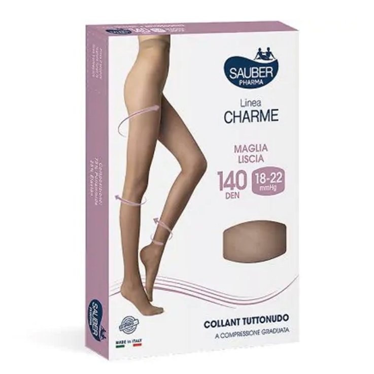 SAUBER CHARME COLLANT TUTTONUDO MAGLIA LISCIA AT140 M 4