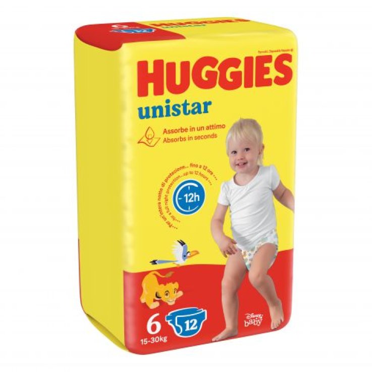 HUGGIES UNISTAR BASE 6 6X12PZ