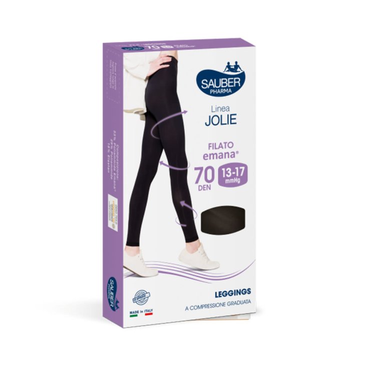 SAUBER JOLIE LEGGINGS EMANA 70 NERO S