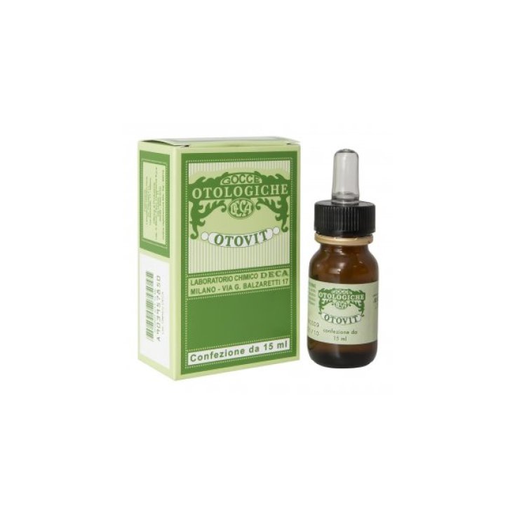 OTOVIT GOCCE AURICOLARI 15ML OTOVIT GOCCE AURICOLARI 15ML