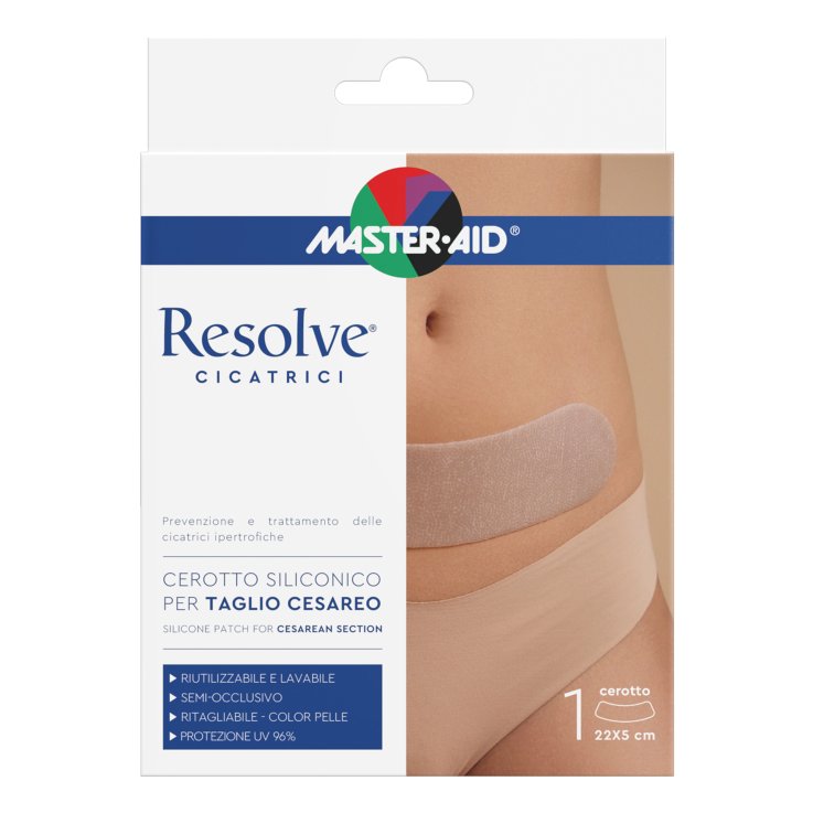 RESOLVE CEROTTO SILICONE CESAREO 22X5CM