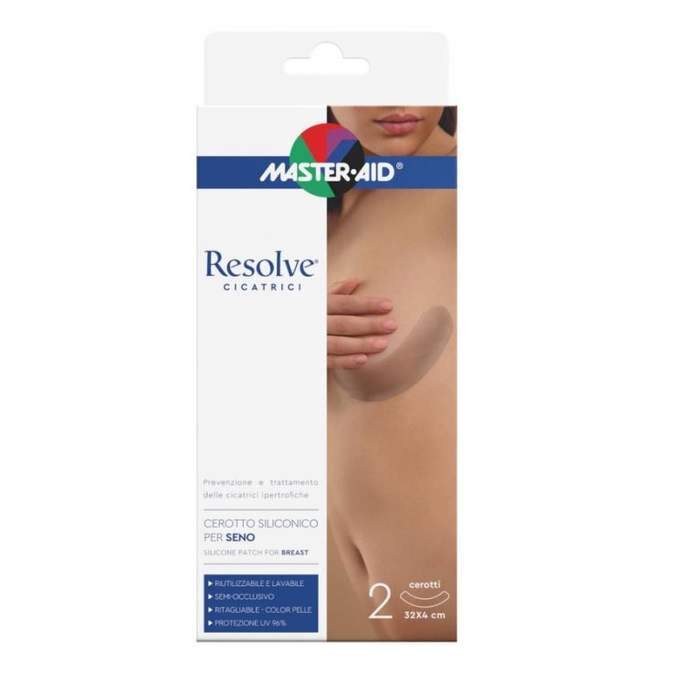 RESOLVE CEROTTO SILICONICO SENO 32X4CM 2P