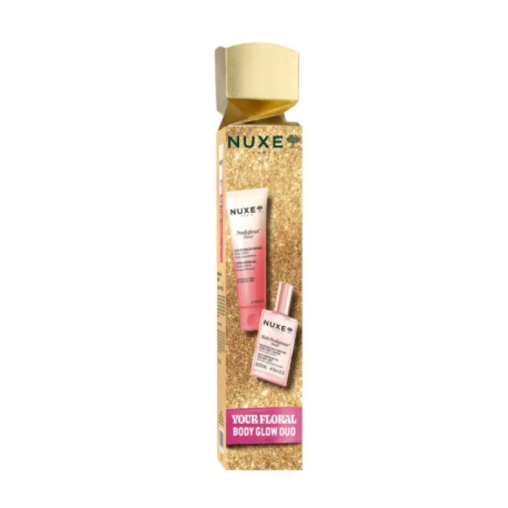 NUXE CRACKER HUILE PRODIGIEUSE FLORALE: OLIO + GEL DOCCIA