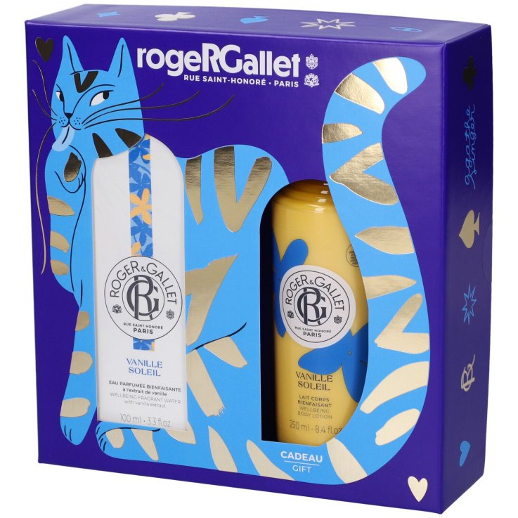 ROGER & GALLET SET NATALE VANILLA SOLEIL EAU DE TOILETTE + LATTE CORPO