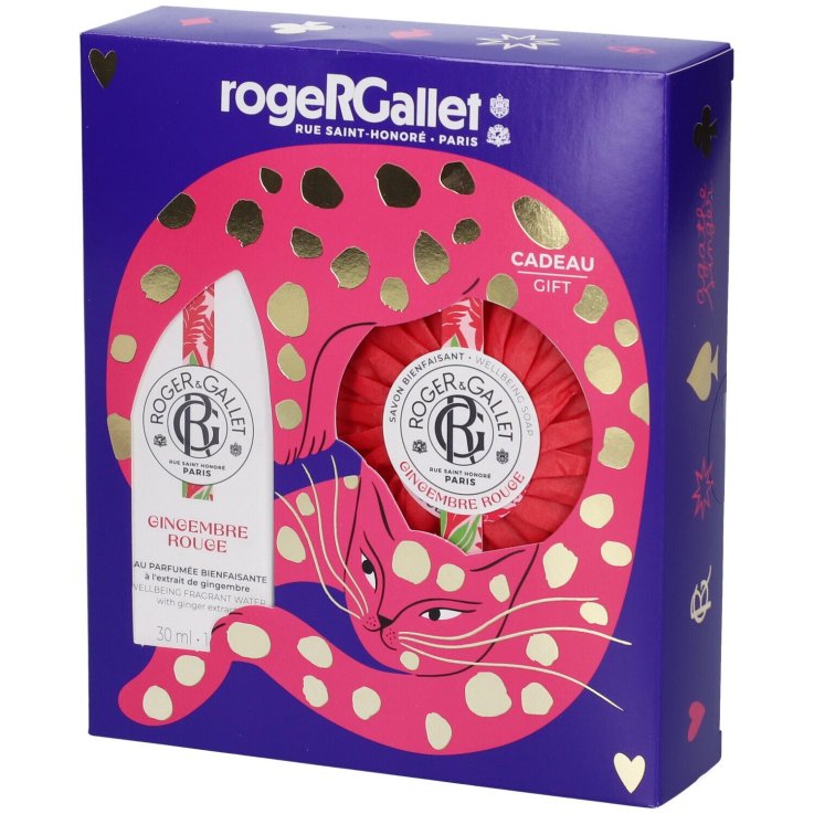 ROGER & GALLET SET NATALE GINGEMBRE ROUGE EAU DE TOILETTE + SAPONETTA