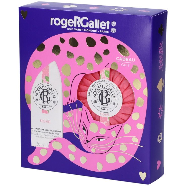 ROGER & GALLET SET NATALE ROSE EAU DE TOILETTE + SAPONETTA