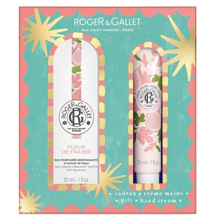 ROGER & GALLET SET NATALE FLEUR DE FIGUIER EAU DE PARFU + CREMA MANI