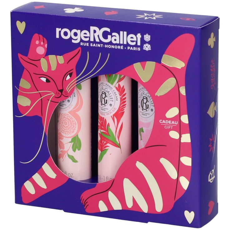 ROGER & GALLET SET NATALE TRIO CREMA MANI