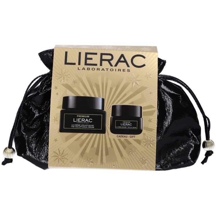 LIERAC SET NATALE PREMIUM  VOLUPTUEUSE + CREMA OCCHI