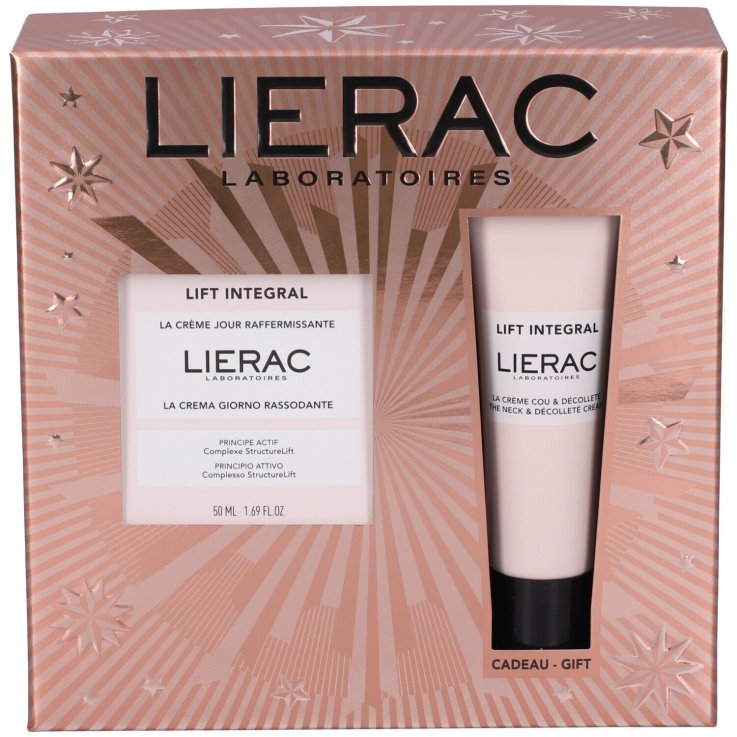 LIERAC SET NATALE LIFT INTEGRAL CREMA GIORNO + CREMA COLLO