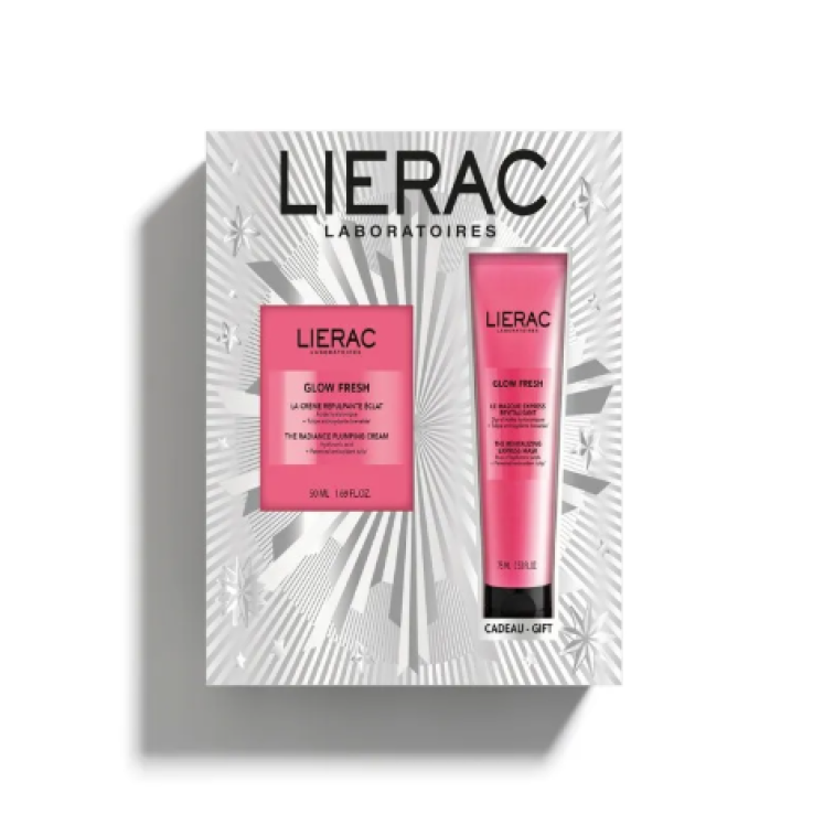 LIERAC GLOW FRESH COFANETTO NATALE CREMA + MASCHERA