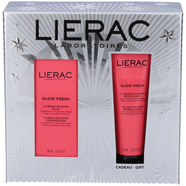 LIERAC SET NATALE GLOW FRESH SIERO + MASCHERA