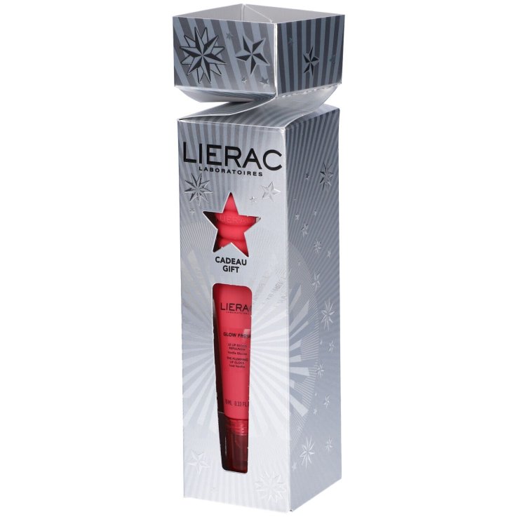 LIERAC SET NATALE GLOW FRESH LIPGLOSS + CHARM