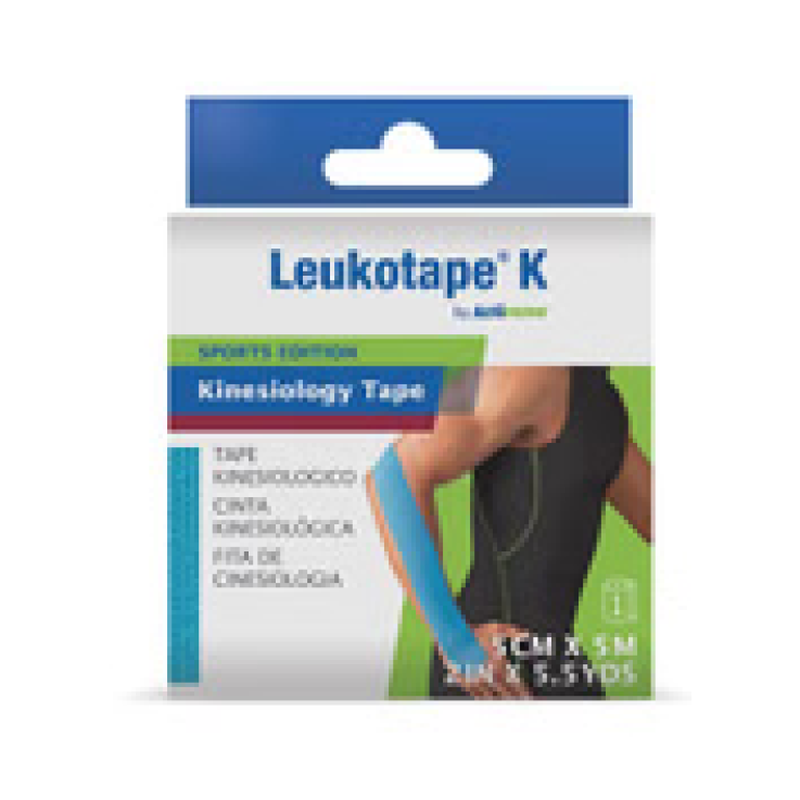 LEUKOTAPE K SPORTS AZZURRO CM5X5M