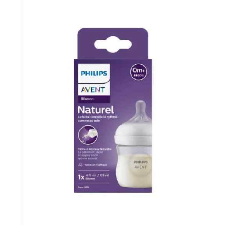 AVENT BIB NAT 3,0 TRASP 125ML