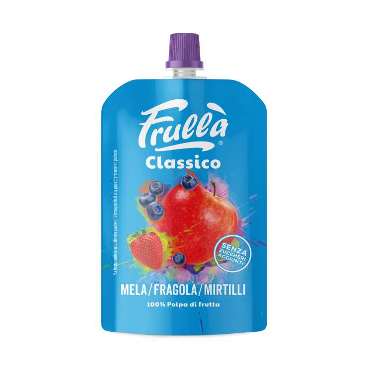 FRULLA' 100% FRUTTA MELA/FRAGOLA/MIRTILLO