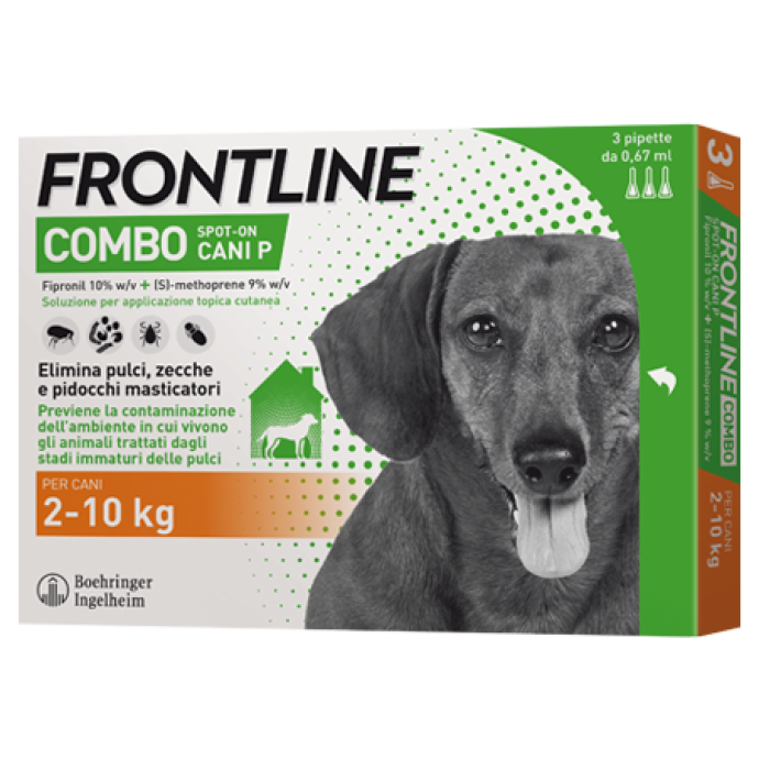 Frontline Combo*3pip 2-10kg Ca Frontline Combo*3pip 2-10kg Ca