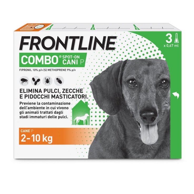 Frontline Combo*3pip 2-10kg Ca