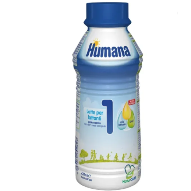 HUMANA 1 470ML HMO BOTTIGLIA