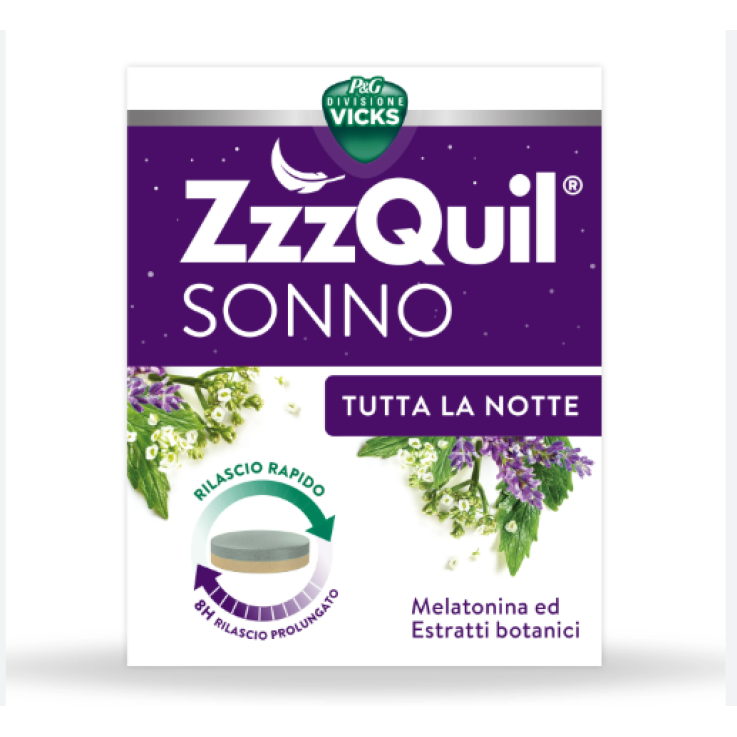 Vicks Zzzquil Sonno Tutta la notte 28cpr