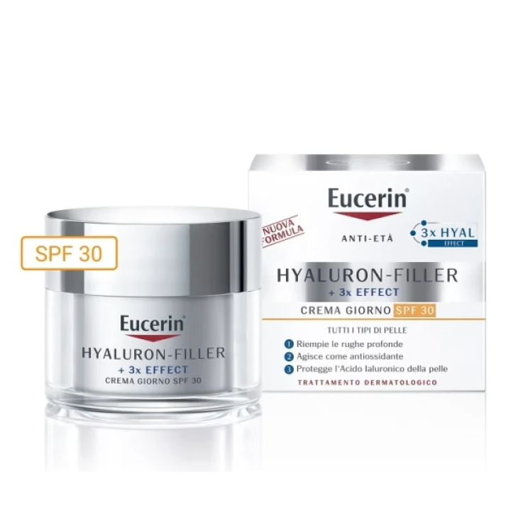 Eucerin Hyaluron Filler Giorno SPF30 Tutti i Tipi di Pelle 50ml