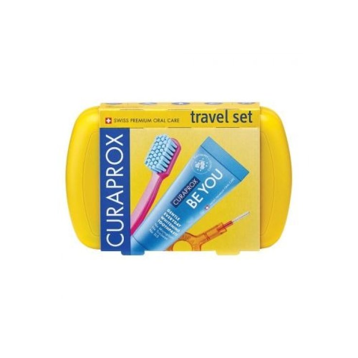 CURAPROX TRAVEL SET YELLOW