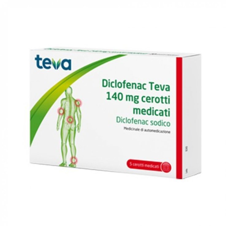 DICLOFENAC TE*5CER MED 140MG