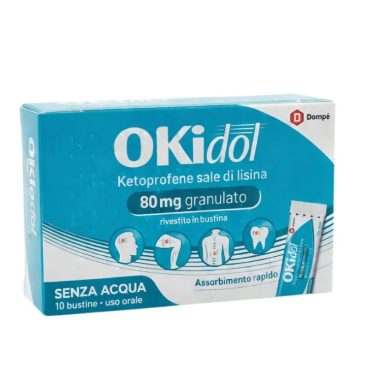 OKIDOL*OS GRAT 10BUST 80MG