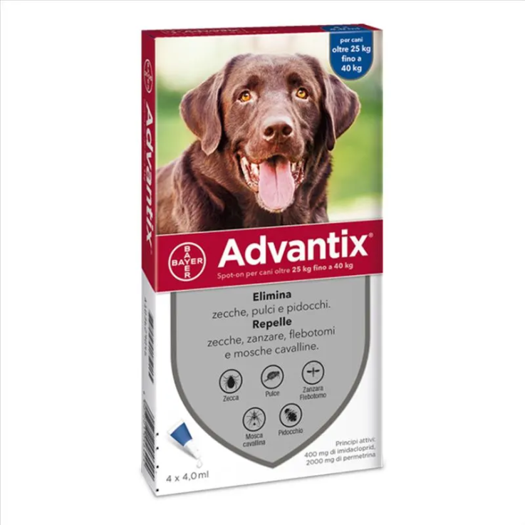 Advantix Spot On*4pip 25-40kg