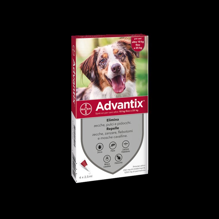 Advantix Spot On*4pip 10-25kg