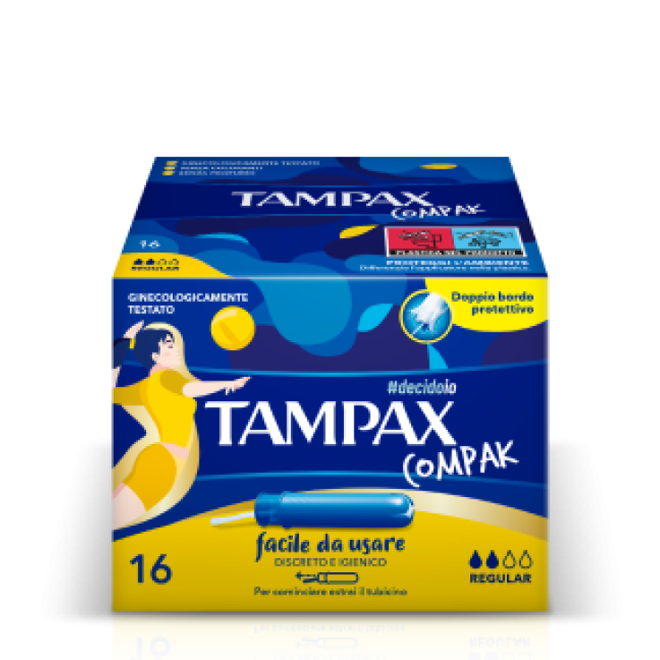 TAMPAX COMPAK REGULAR 16PZ