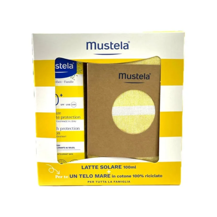 MUSTELA SOLARE 100ML+TELO MARE